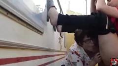 play Hidden Blowjob with Curvy MILF Claudia Marie