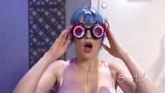 play Threesome Fun in the Office: Busty Asian in See Through Glasses Gets Fucked Hardcore